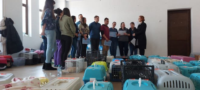 Primăria Municipiului Ploiești a premiat toți voluntarii implicați în campania de sterilizare câini și pisici