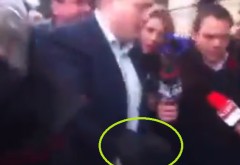 VIDEO/ Primarul Iulian Badescu, cu CATUSELE la maini: &quot;A zis ca mi-a dat mita&quot;