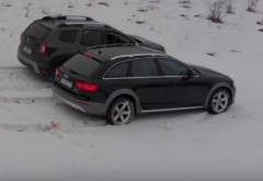 Care e mai tare: 4WD de la Dacia sau quattro de la Audi? Momentul adevărului