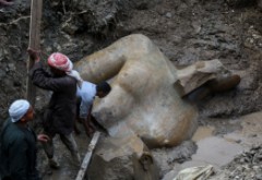 Descoperire COLOSALĂ în Egipt: statuie gigant a lui Ramses al II-lea/FOTO+VIDEO
