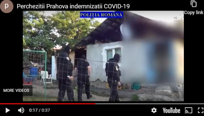 Perchezitii in Prahova la persoane care au obtinut indemnizatie COVID-19 in mod ilegal