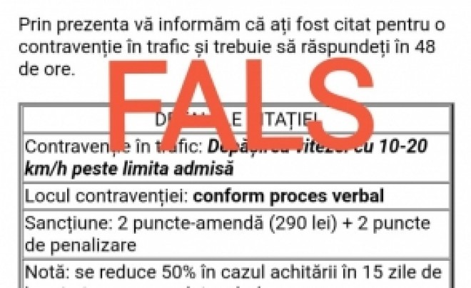 Poliția Română, semnal de ALARMĂ: Nu dați curs unor amenzi din trafic venite pe e-mail