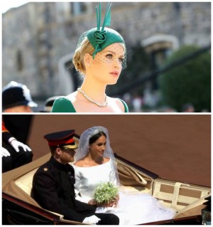 EA a fost cea mai sexy prezenta de la nunta Printului Harry cu Meghan. Cine e tanara cu tinuta verde care a atras TOATE privirile: