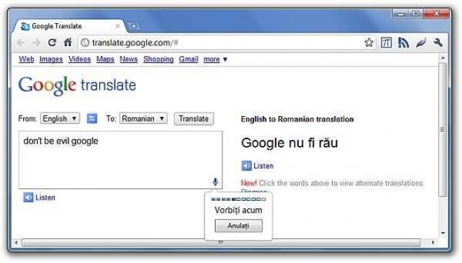 Google Translate anunţă traduceri mai precise în limba română