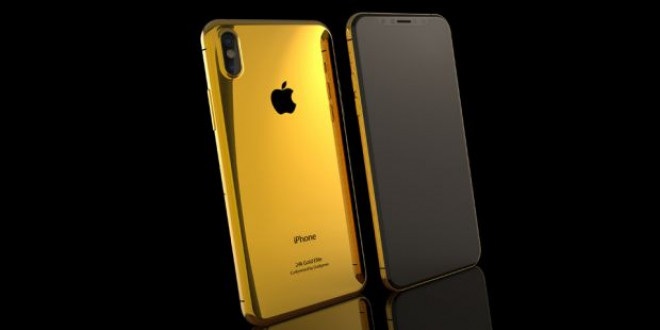 Ti se pare scump iPhone X? Iata cat costa versiunea de lux Gold Edition, placata cu aur
