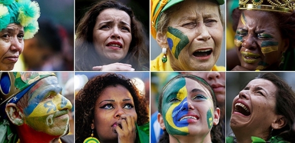 BRAZILIA-GERMANIA LIVE VIDEO 1-7. Brazilia este la pământ, este scorul CM 2014!  