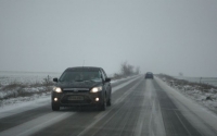 Ninge in Prahova! Zapada de 2 cm pe carosabil pe DN1, la Azuga si pe DN1 A