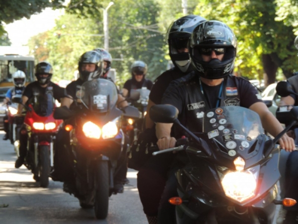 Motociclişti din Croaţia, în vizită la Ploieşti