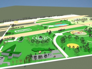 Incepe constructia Parcului Municipal Vest! Vezi aici detalii despre cum va arata 