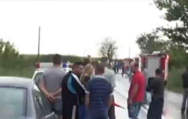 TRAGEDIE. VIDEO ŞOC. Un fotbalist român se zbate între VIAŢĂ ŞI MOARTE. Prietena lui A MURIT!