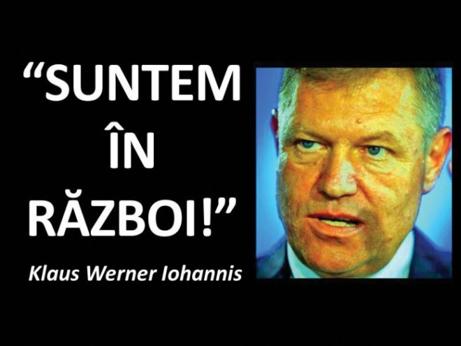 Klaus Werner Iohannis, un cetăţean care urăşte jumătate de ţară!