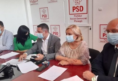 Parlamentarii PSD Prahova susțin moțiunea de cenzură împotriva Guvernului Cîțu