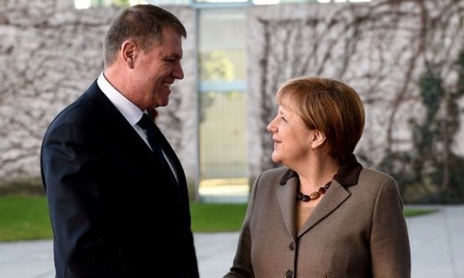 Preşedintele Klaus Iohannis, întâlnire crucială cu Angela Merkel