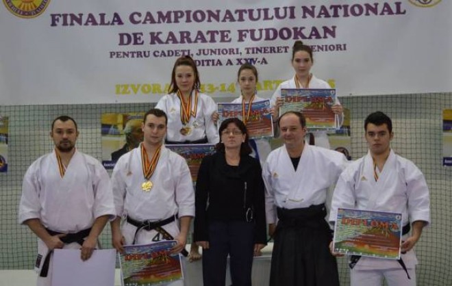 Karateka de la CSM Ploiești, patru titluri de campioni naționali!