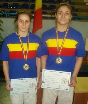 Denisa Ungureanu și Andreea Ionescu, campioane naționale la U-21!