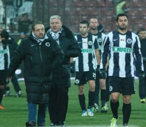 Walter este prezent la meciul de la Cluj