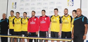 Echipa de handbal masculin a CSM-ului și-a prezentat transferurile