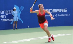 Simona Halep a fost eliminată în sferturile de finală ale turneului de la Guangzhou