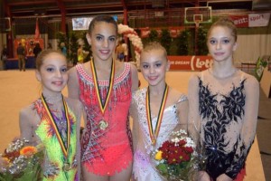 Gimnastele de la CSM Ploiești, medaliate la turneul internațional “Happy Cup” din Belgia