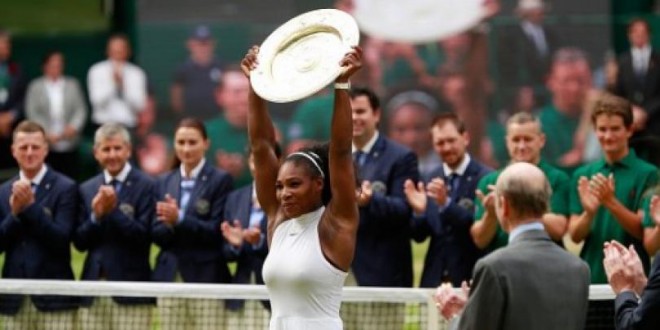 Serena s-a impus la Wimbledon şi a egalat-o pe Graf la numărul de Grand Slam-uri câştigate