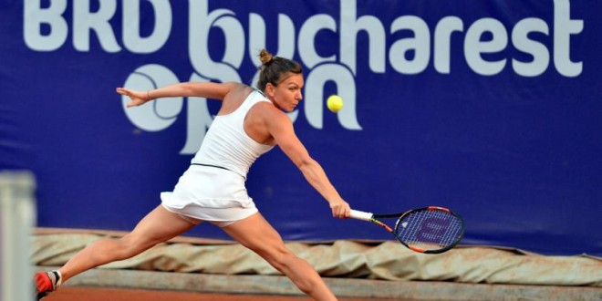 Simona Halep s-a calificat cu emoții în turul al doilea la BRD Bucharest Open!