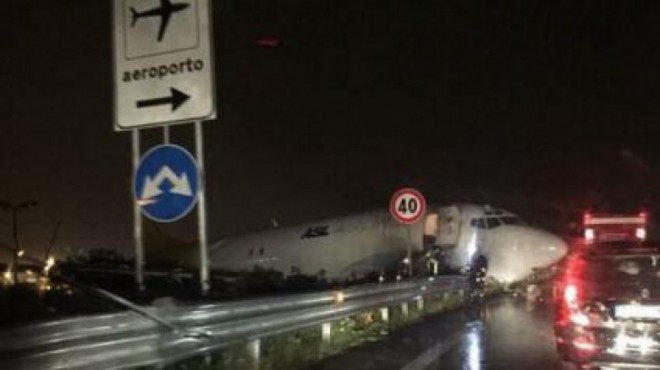 Un avion a ieşit de pe pistă, în Italia, vineri dimineaţă