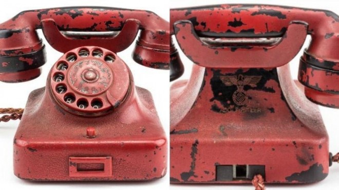 Telefonul roşu cu care Hitler a OMORÂT MILIOANE DE OAMENI a fost vândut cu o sumă record!