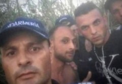 Un nou caz halucinant la Caracal: Jandarmi anchetaţi după ce şi-au făcut &#039;selfie&#039; cu un grup de evadaţi