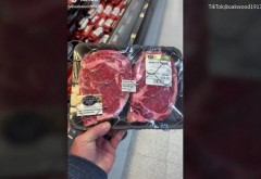 INCREDIBIL! Walmert leagă cu sârmă caserolele cu carne, de teama hoților! – VIDEO VIRAL pe TikTok