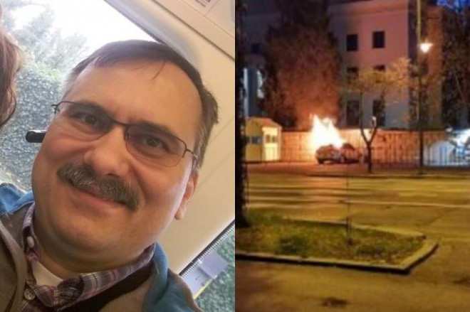 Cine este Bogdan Drăghici, bărbatul care și-a dat foc și a intrat cu mașina în gardul Ambasadei Rusiei la București