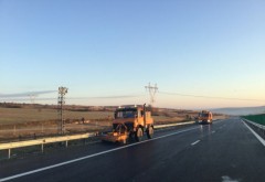 Autostrada demolată Orăștie – Sibiu se redeschide. Circulația reluată la ora 14