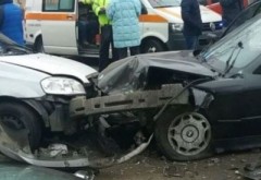 Accident cu trei mașini, în fața Spitalului Județean din Ploiești