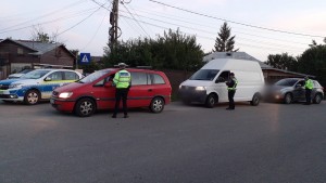 Actiune-fulger a Politiei Rutiere, in comuna Bucov
