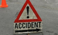 Accident rutier la Măgurele. Un autoturism s-a răsturnat pe carosabil. Cinci persoane, RĂNITE