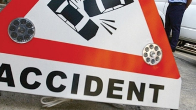 Accident rutier pe DN1 la Românești