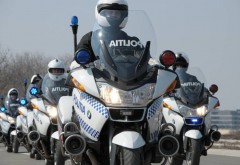 ATENȚIE, ȘOFERI! Traficul pe autostrăzile din România, supravegheat de poliţişti cu 5 MOTOCICLETE NOI