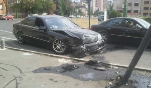 Accident în Ploiești, la intersecția Șos. Nordului cu Găgeni