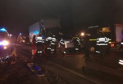MASACRU pe o șosea din România: Cel puțin 3 morți și 3 răniți / IMAGINI ȘOCANTE