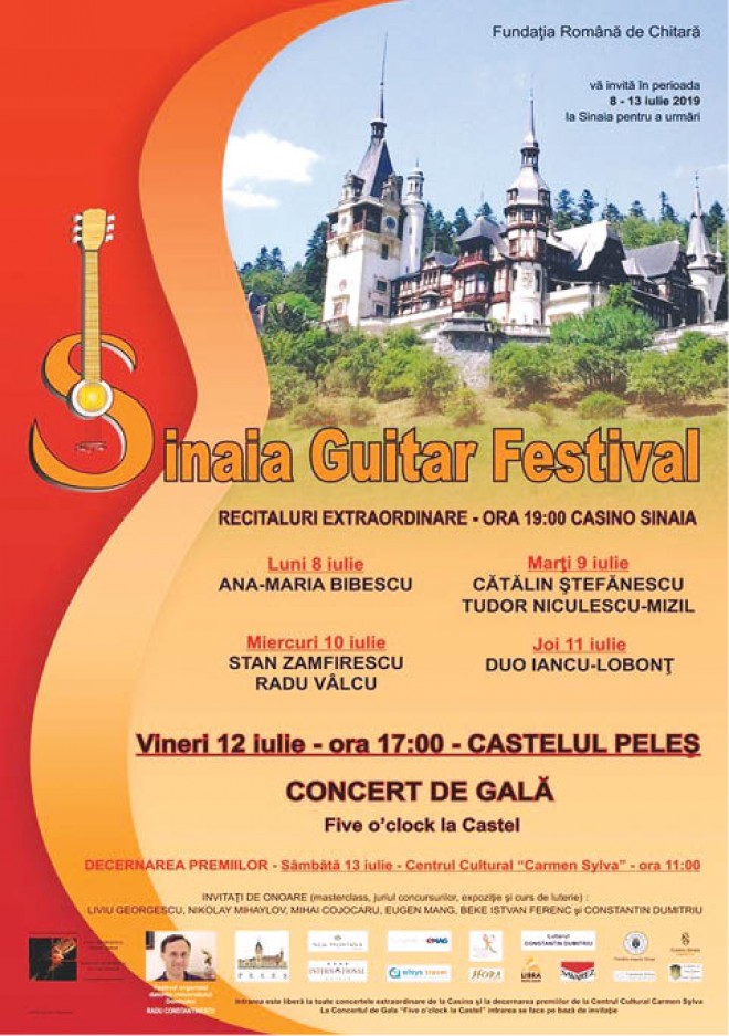 Festival Internațional de Chitară Clasică la Sinaia