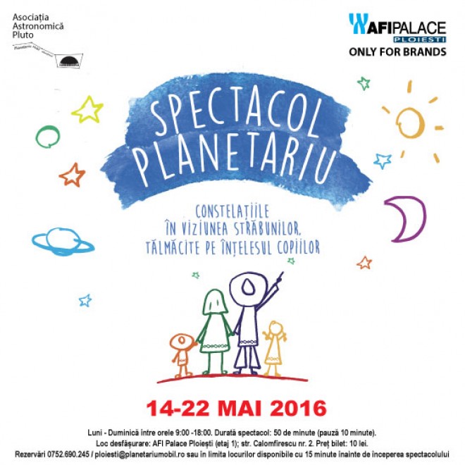Singurul Planetariu mobil din România ajunge în AFI Palace Ploiești